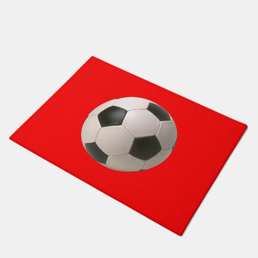 サッカーボール ドアマット (アングル)