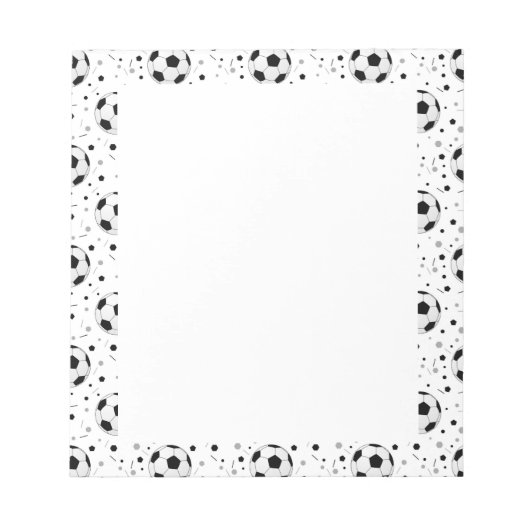 サッカーボール ノートパッド (正面)