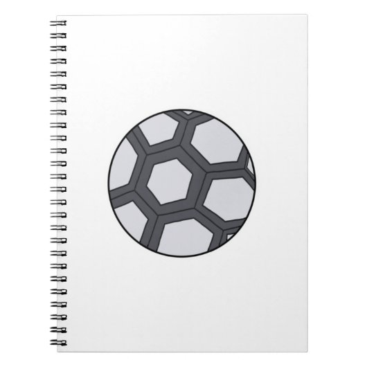 サッカーボール ノートブック (正面)