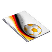 サッカーボール ノートブック (右側)
