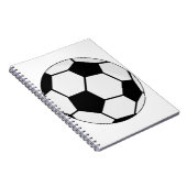 サッカーボール ノートブック (右側)