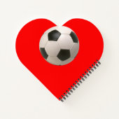 サッカーボール ノートブック (裏面)