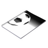 サッカーボール ノートブック (左側)