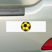サッカーボール バンパーステッカー (車上)
