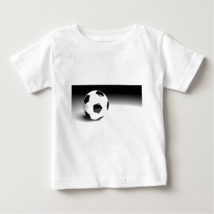 サッカーボール ベビーTシャツ