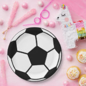 サッカーボール ペーパープレート (パーティー)