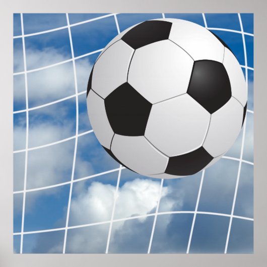 サッカーボール ポスター (正面)