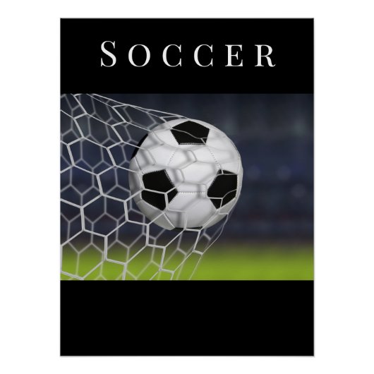 サッカーボール ポスター (正面)