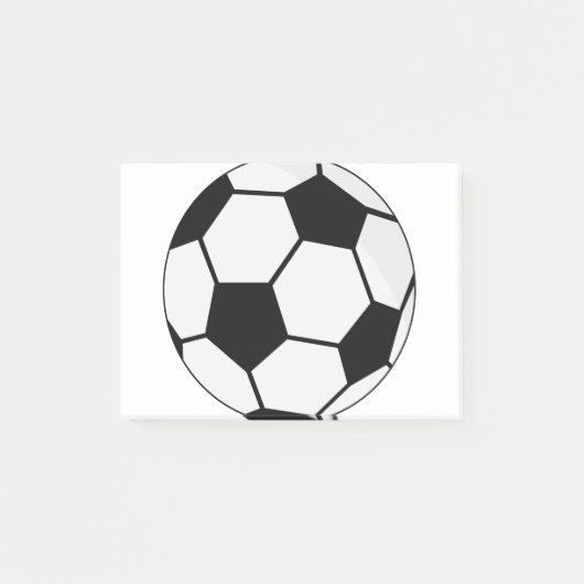 サッカーボール ポストイット (正面)