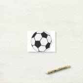 サッカーボール ポストイット (デスク上)