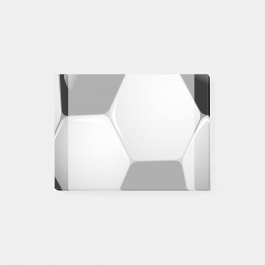 サッカーボール ポストイット (正面)