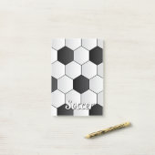 サッカーボール ポストイット (デスク上)