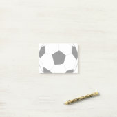 サッカーボール ポストイット (デスク上)