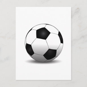 サッカーボール ポストカード