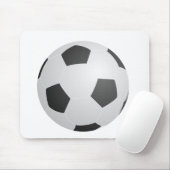 サッカーボール マウスパッド (マウス)