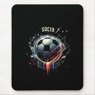 サッカーボール マウスパッド