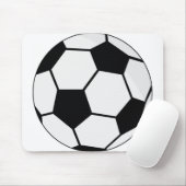 サッカーボール マウスパッド (マウス)