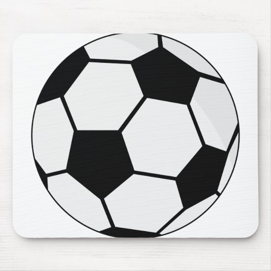サッカーボール マウスパッド (正面)