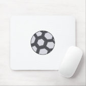 サッカーボール マウスパッド (マウス)