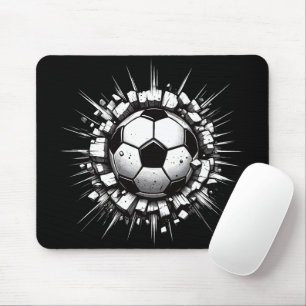 サッカーボール マウスパッド