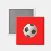 サッカーボール マグネット (正面/裏面)
