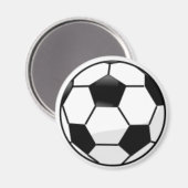 サッカーボール マグネット (正面/裏面)