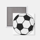 サッカーボール マグネット (正面/裏面)