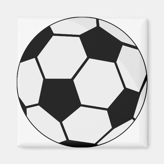 サッカーボール マグネット (正面)