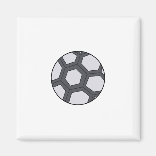 サッカーボール マグネット (正面)