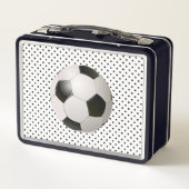 サッカーボール メタルランチボックス (裏面)