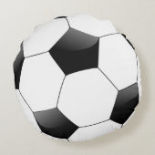 サッカーボール ラウンドクッション (裏面)
