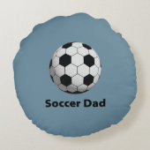 サッカーボール ラウンドクッション (裏面)