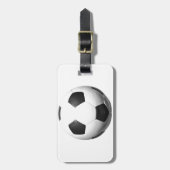 サッカーボール ラゲッジタグ (正面縦)