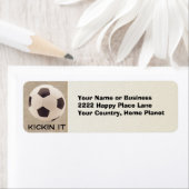 サッカーボール ラベル (インサイチュ)