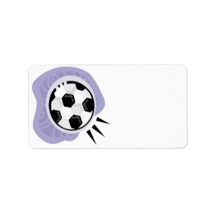サッカーボール ラベル