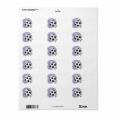 サッカーボール ラベル (フルシート)