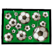 サッカーボール ラージペーパーバッグ (裏面)
