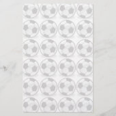 サッカーボール 便箋 (正面)