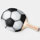 サッカーボール 卓球ラケット (横)
