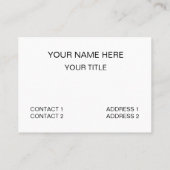 サッカーボール 名刺 (裏面)