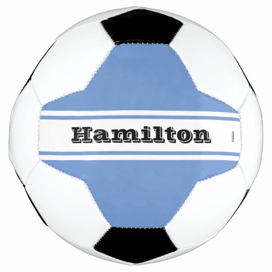 サッカーボール（名前は任意の色） HAMbyWG サッカーボール (正面)