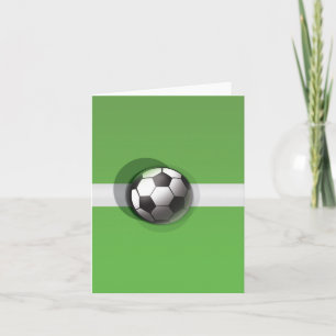 サッカーボール 招待状