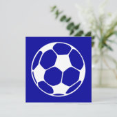 サッカーボール 招待状 (スタンド正面)