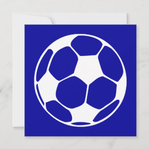 サッカーボール 招待状