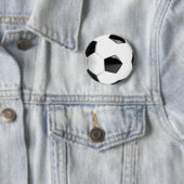 サッカーボール(白黒) 缶バッジ (インサイチュ)