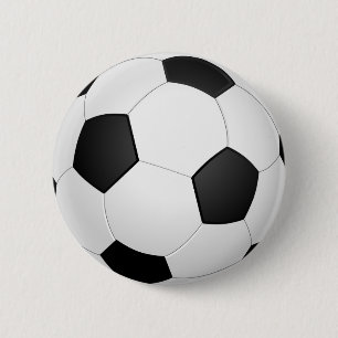 サッカーボール 缶バッジ