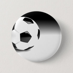 サッカーボール 缶バッジ