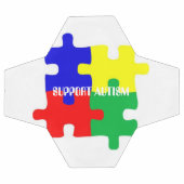 サッカーボール（自閉症） サッカーボール (フラット)