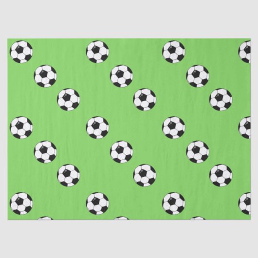 サッカーボール 薄葉紙 (正面)