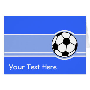 サッカーボール; 青い